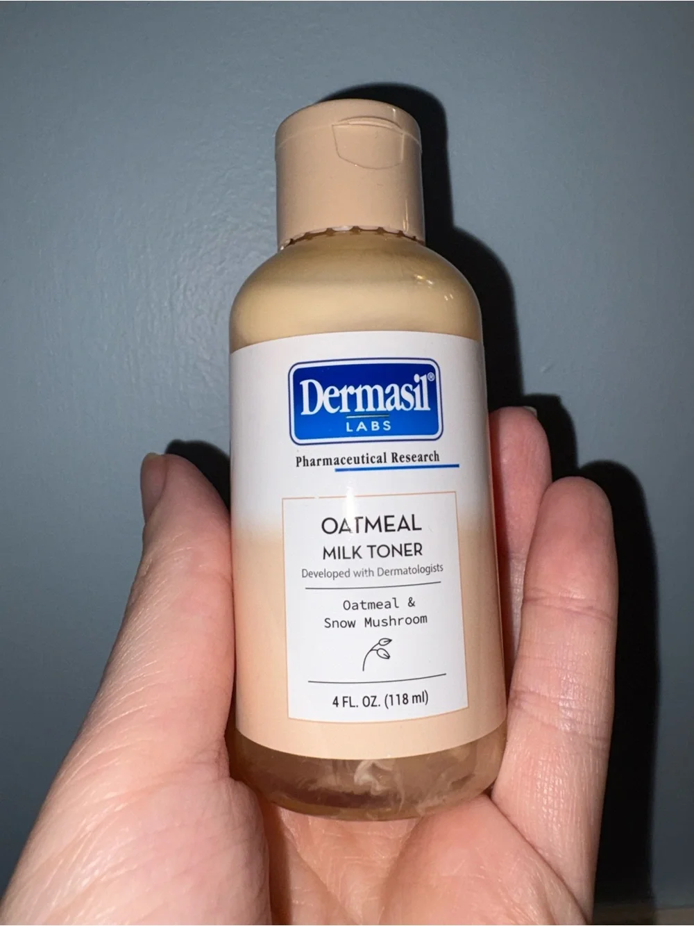 Dermasil Labs Oatmeal Milk Toner - oatmeal and snow mushroom